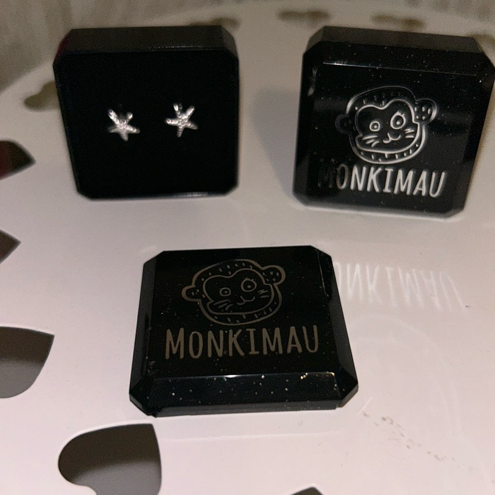 925 Sterling Silver Starfish Earring Post New  By Monkima